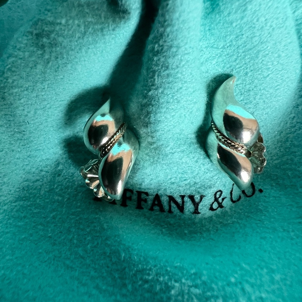 🌸🌸 Authentic Tiffany & Co. Vintage Earrings - Picture 2 of 9